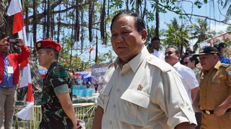 Menhan Prabowo Resmikan Air Bersih Titik Di Maluku Barat Daya