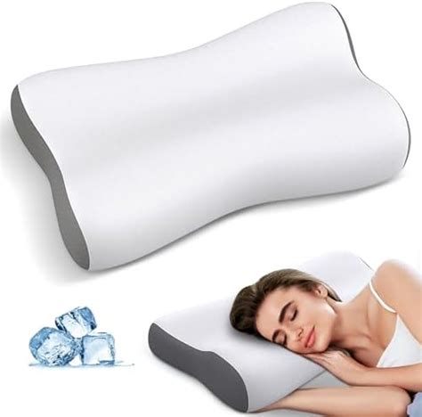 Almohada cervical para el cuello almohadas de espuma viscoelástica