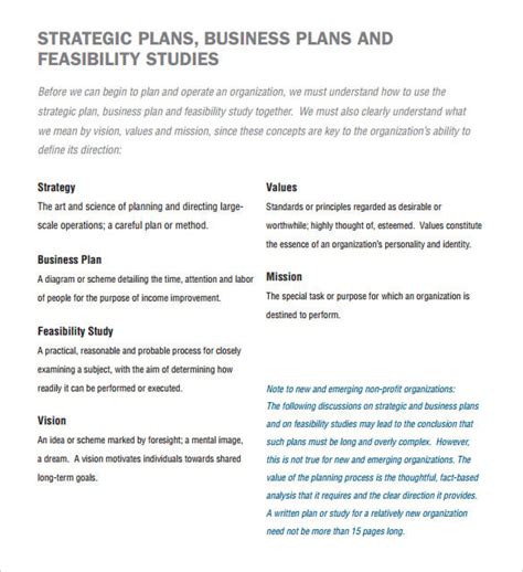 FREE 23+ Non Profit Business Plan Templates in PDF | Google Docs | MS ...