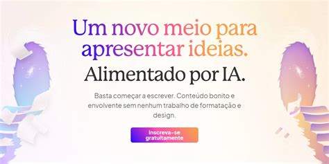 Gamma App Crie ebooks e apresentações profissionais IA