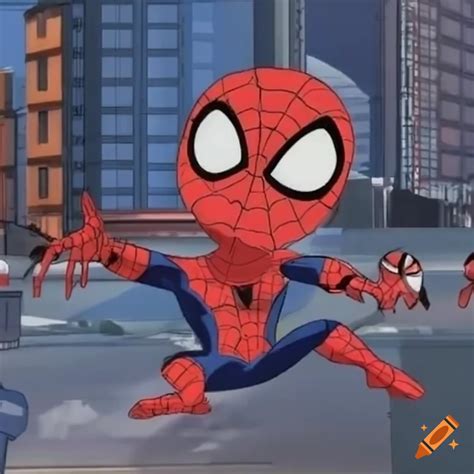 Spiderman Cartoon Illustration With The Name Wissam On Craiyon