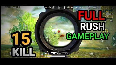 15 KILLS BEST RUSH GAMEPLAY PUBG Mobile Lite Sadman Gaming