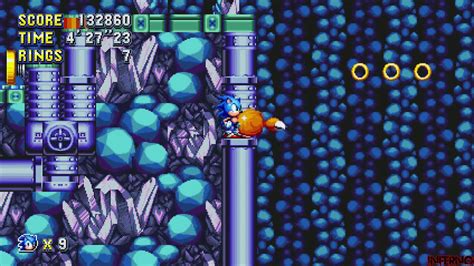 Sonic Mania Ps Lava Reef Act Glitch Sonic And Tails Youtube