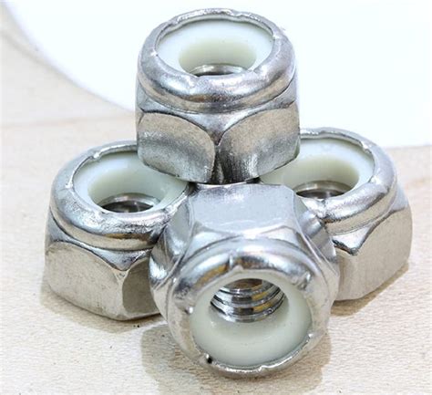 Stainless Steel Nylon Insert Hex Lock Nut Inner Diameter 30 Mm At Rs