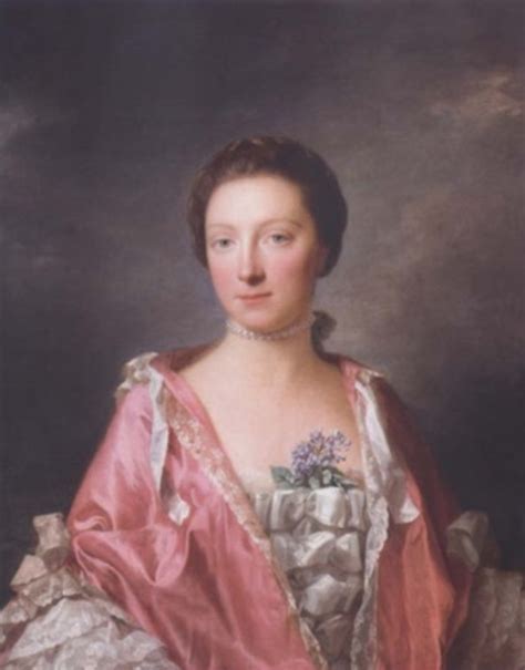 Madame De Pompadour Portrait Of Elizabeth Gunning Duchess Of Argyll