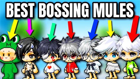 The Top Best Bossing Mules You Need To Make In Maplestory Reboot