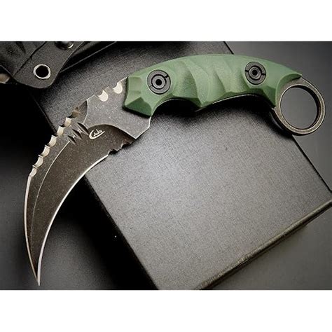 Snapklik Ccanku C1691N Fixed Blade Knife D2 Steel Nylon