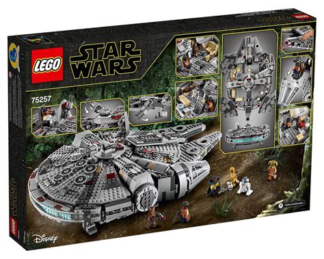 LEGO Set 75257-1 Millennium Falcon (2019 Star Wars) | Rebrickable ...