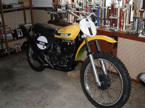 Suzuki Tm400 Cyclone 1974 Vintage Ahrma Racing