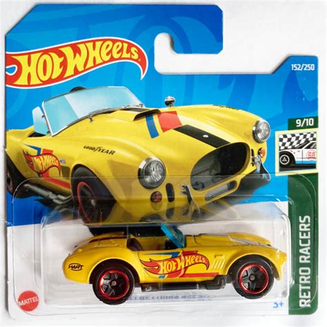 Hot Wheels Shelby Cobra 427 S C Yellow HOT WHEELS Scale64