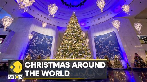 Christmas Around The World Locals And Tourists Enjoy Festive