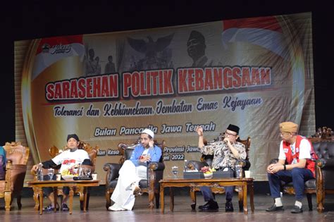 Sarasehan Politik Kebangsaan Bupati Tekankan Pentingnya Pancasila