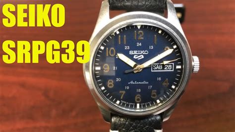 Seiko 5 Sports Stainless Steel Automatic Watch Srpg39 Youtube