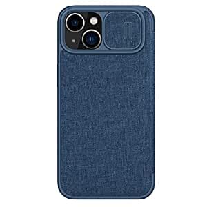 Nillkin Case For Apple IPhone 14 Plus 6 7 Inch Qin Pro Cloth Leather