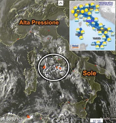 Un Po Di Nubi E Temporali Verso Le Regioni Centrali Bello Al Nord E