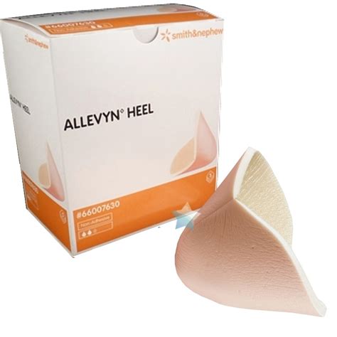 Allevyn Heel Hydrocellular Foam Dressing Box Of