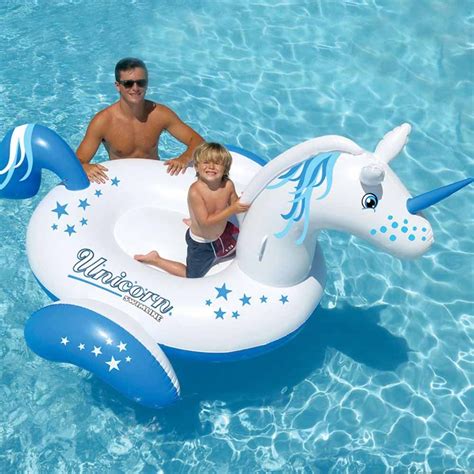 Giant Unicorn Pool Floatdefault Title In 2022 Swimming Pool Toys