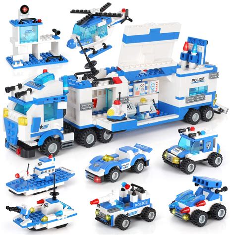 LEGO City Police Mobile Command Center Truck 60139 Building Toy Action