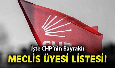 İşte CHP nin Bayraklı meclis üyesi listesi Siyaset Öncü Şehir Gazetesi