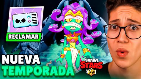 RAPIDO TE REGALO El NUEVO PASE De BATALLA GRATIS En BRAWL STARS