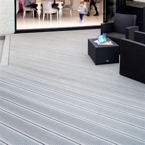 Smartboard Composite Decking Battleship Grey Mm X Mm X M Tate