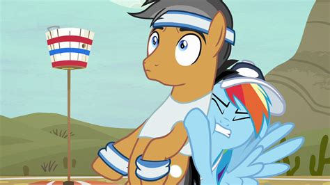 Safe Screencap Quibble Pants Rainbow Dash Earth Pony