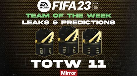 FIFA 23 TOTW 11 Leaks And Predictions With Man United And Tottenham