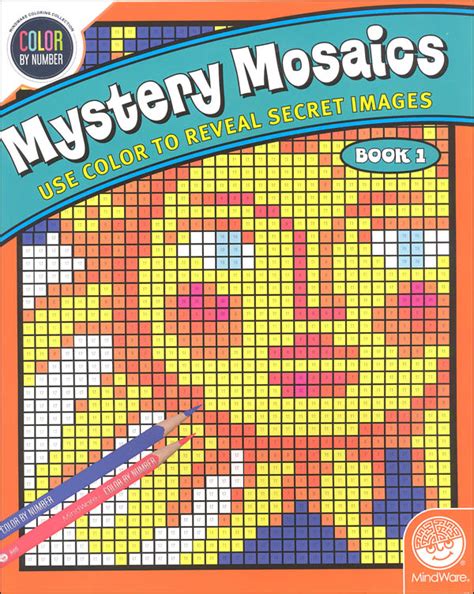 Color By Number Mystery Mosaics Printable