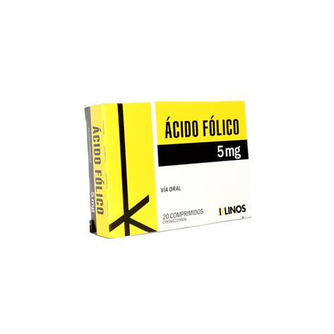 Acido Folico Mg X Comp Klinos