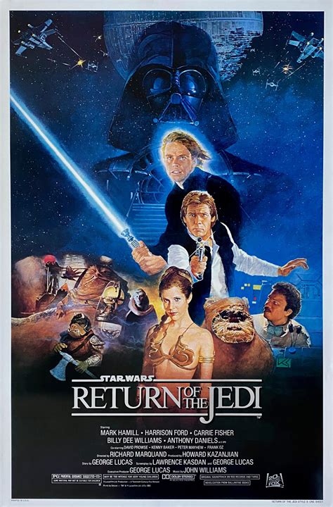 Star Wars Episode VI Return Of The Jedi Movie Poster