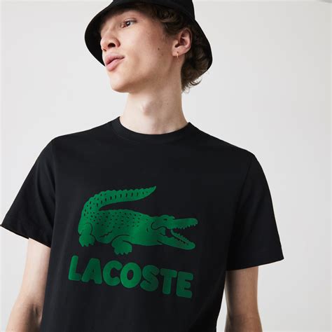 Lacoste Men's Printed Lacoste Logo Cotton T-shirt - 193869545185