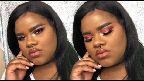 Smokey Cranberry Makeup Tutorial Ft Saharan II Palette YouTube