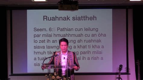 Rev Dr Hre Mang Ziangruangah Jesuh A Thih A Tul Youtube