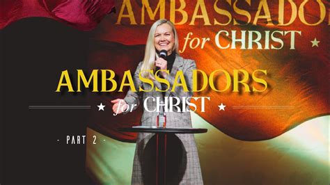 Ambassadors For Christ Pt 2 Marinette Van Coller Hope Church YouTube