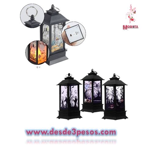 Linterna Led Para Halloween En Varios Dise Os Ya Incluye Pilas X Cm