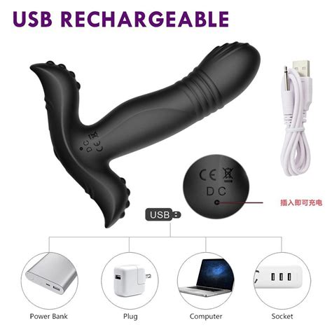 Buy Speed Shock Vibration Anal Vibrator Telescopic Vibrator Male