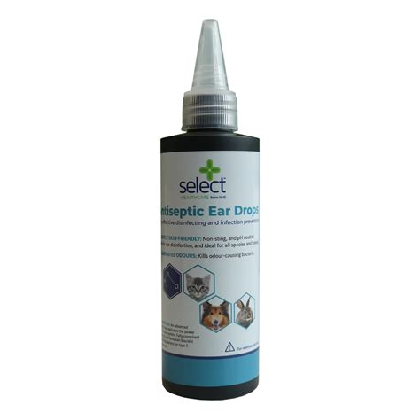 Antiseptic Ear Drops - National Veterinary Services