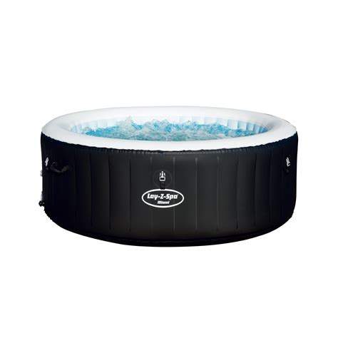 Bestway Ersatzteil Poolfolie Liner Schwarz F R Lay Z Spa Miami