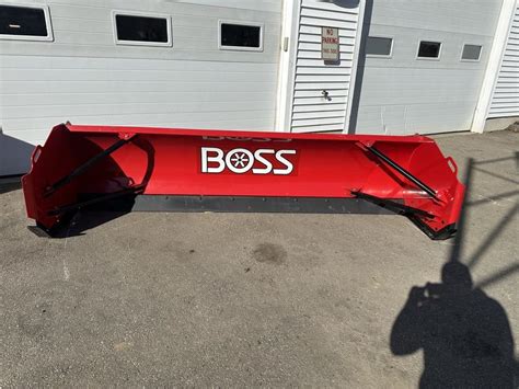 2023 Boss Snowplow Skid Steer Box Plows Sk 10 Bh Trailers And Plows