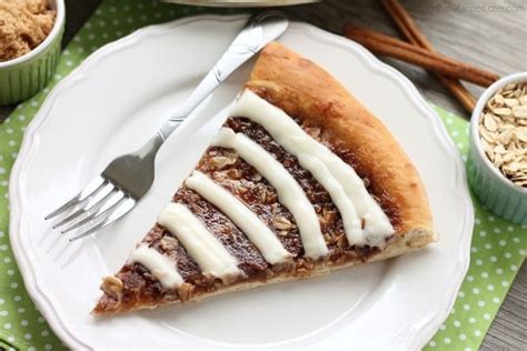 Cinnamon Roll Dessert Pizza Dessert Now Dinner Later