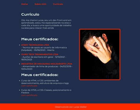 Desafio Curr Culo Html E Css Solucionado