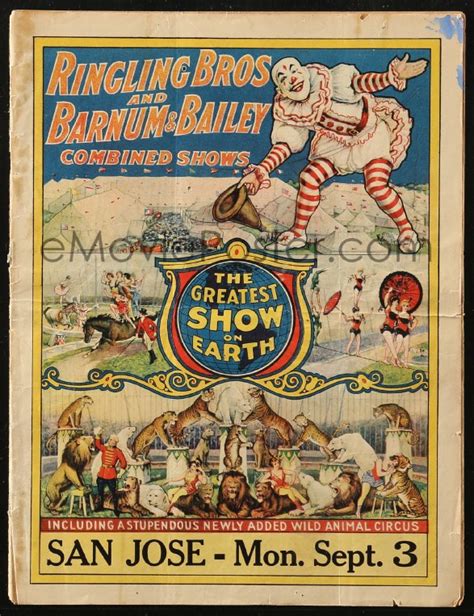 Emovieposter G Ringling Bros Barnum Bailey Combined Shows