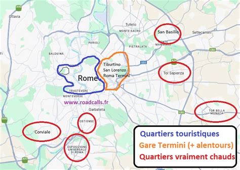 Les quartiers de Rome à éviter guide détaillé