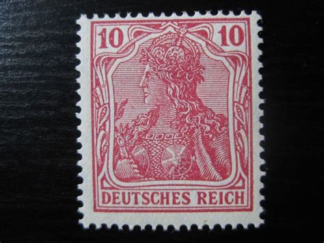 DEUTSCHES REICH Mi 86I Scarce Mint Germani Stamp Peace Print CV 4