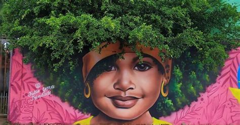 Artist In Brazil Goes Viral After Using Trees As Hair For His Women S