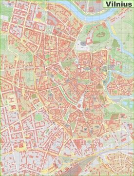 Vilnius Maps | Lithuania | Discover Vilnius with Detailed Maps