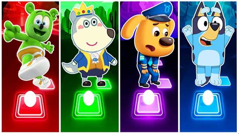 Gummy Bear Wolfo King Sheriff Labrador Bluey Bingo Who Is Best