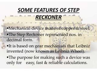 Leibniz calculator | PPT