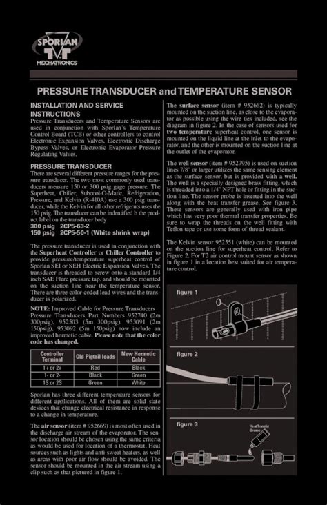 Pdf Pressure Transducer And Temperature · Pdf Filepressure Transducer And Temperature Sensor