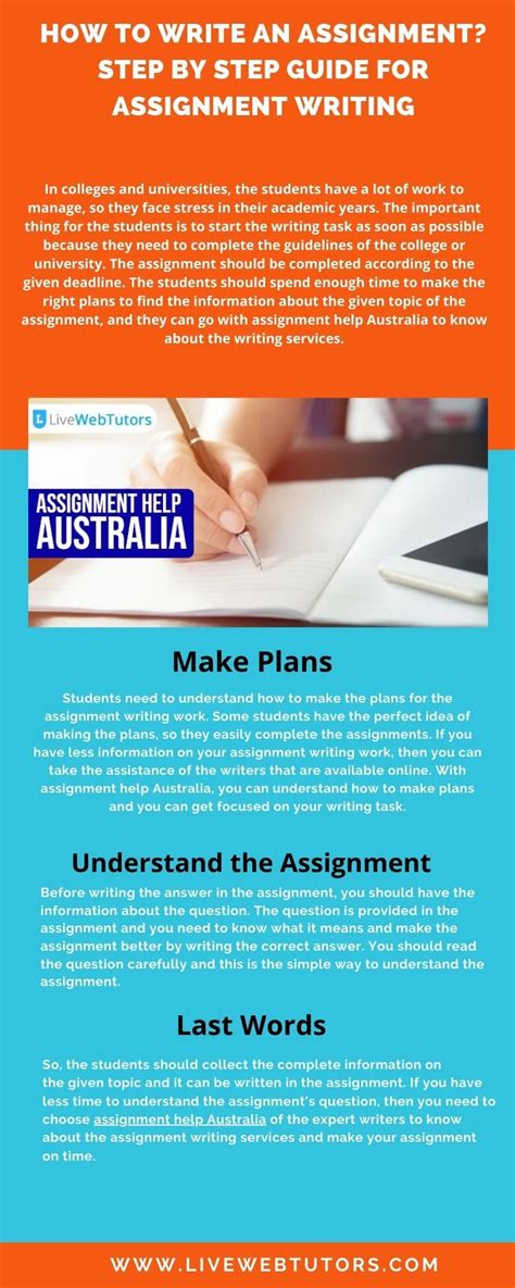 How To Write An Assignment Step By Step Guide For Assignment Writing